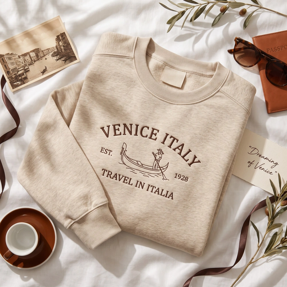 embroidered-sweatshirt Embroidered Sweatshirt
