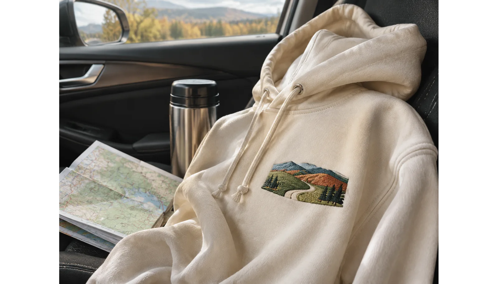 vermont fall road trip stick season guide — in-use lifestyle photo